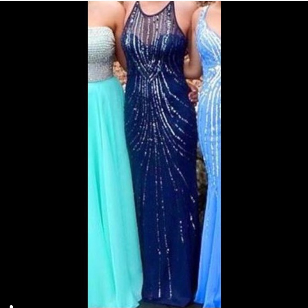 Sequin prom dress